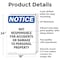 Signmission Safety Culture Sign, 18 in Width, Aluminum, Rectangle OS-2PACK-NS-A-1824-V-16268 - alternate 5